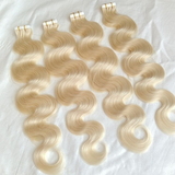 Human Hair Tape Ins Extensions | 100% Virgin Hair | Sanaai Hair